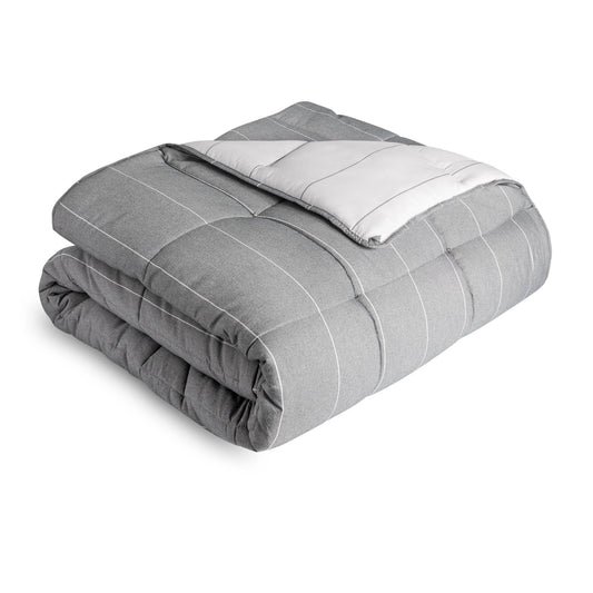 Woven Down Alternative Chambray Comforter Set - Jura Sleep